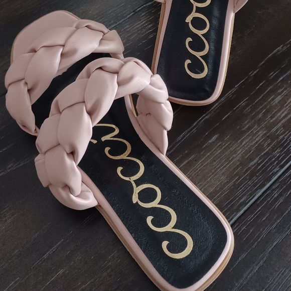 CCOCCI Marilyn Braided Sandals in Blush - Picture 1 of 6
